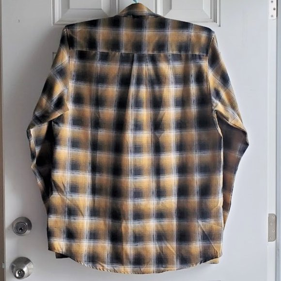Dixxon Flannel CO FXCK CANCER Men's Flannel Shirt - LTall - Picture 9 of 10